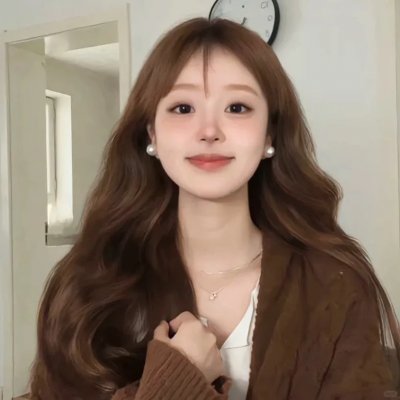 夜色中的她